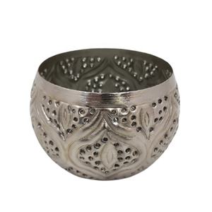 Portavelas votivo de hierro decorativo de diseño de lujo, portavelas votivo de Metal y hierro de estilo clásico, hecho a mano - Product Image 1