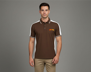 OEM/ODM 100% Cotton Men's Slim Fit for Shirt Custom DTF Printed Logo Quick Dry Short <b>top</b> quality <b>Sleeve</b> 3 Button Knitted - Product Image 4