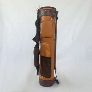 Bolsa de Golf Ligera de Cuero PU – con 3 Divisores, Impermeable, con Soporte, para Hombre y Mujer, con Logotipo Personalizado - Product Image 3