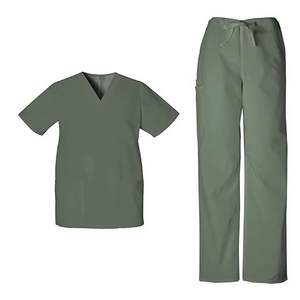 Uniforme Médico Unisex, Pantalones de Pierna Recta con Bolsillos, Detección de Agujas, Sin Costuras - Product Image 1