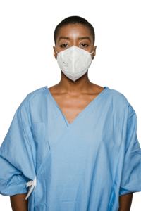 Venta al por mayor 100% poliéster tejido de longitud completa batas de hospital para hombres mujeres llano pacientes batas todas las tallas de alta calidad Hospital - Product Image 2