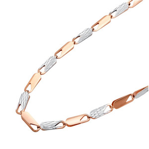 Chaîne pour homme en or rose 18 carats, 11,530 g, taille standard, collier en or véritable pour hommes, chaîne à maillons de luxe, bijoux fins, élégant accessoire pour le cou - Product Image 3