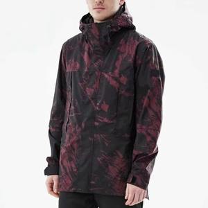 Combinaison de ski respirante à capuche et fermeture éclair personnalisée, isolée en Polartec, imperméable - Tex, vêtements de sport d'hiver, veste thermique imprimée unisexe - Product Image 1