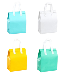 Bolsas de tela no tejida para entrega de alimentos con logo personalizado impreso - Product Image 1
