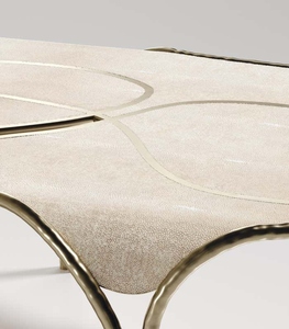 Unique Design coffee <b>table</b> vintage brass heron sculpture <b>table</b> luxury glass top round coffee <b>table</b> - Product Image 5
