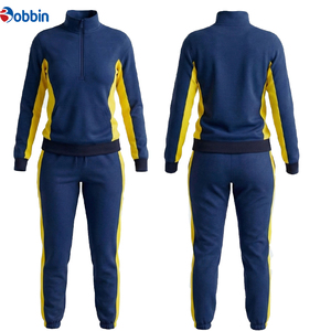 Conjuntos Deportivos Clásicos para Mujer, Personalizados y de Venta Caliente, Conjunto de Top y Pantalones Deportivos en Contraste, Conjuntos Casuales Modernos para Mujer - Product Image 1