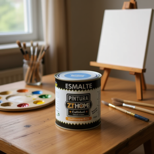 Pintura Acrílica PLATA 750ML en Formato Lata - Product Image 2