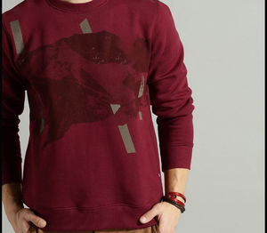 Sudaderas de moda de manga larga de algodón, sudadera transpirable de forro polar para hombre, de secado rápido, color sólido, transpirable, OEM personalizado - Product Image 5