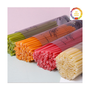 Rice Drinking Straws | Biodegradable Compostable Straws | Camping & Outdoor Use | Bulk Wholesale - Product Image 1