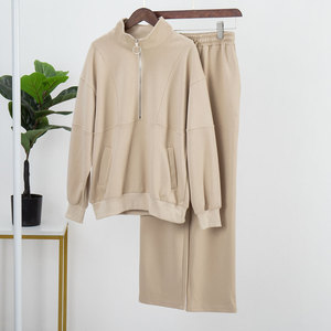Ensemble de survêtement décontracté pour femmes, sweat à capuche et pantalon de jogging, ensemble deux pièces pour femmes - Product Image 2