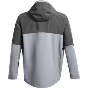 Chaqueta Cortavientos Impermeable con Capucha para Hombre, Chaqueta de Senderismo Ligera de Nailon y Poliéster, Chaqueta Impermeable para la Lluvia - Product Image 6