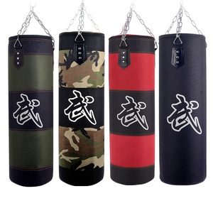 Sac de frappe de boxe de qualité commerciale, équipement d'entraînement en cuir robuste, fournisseur OEM ODM, usine - Product Image 3