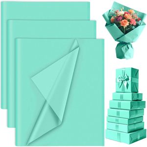 PLULON 60 Fogli di Carta Velina Azzurra 14 X 20 Pollici, Confezione all'Ingrosso per Confezioni Regalo, Artigianato e Sacchetti Regalo - Product Image 2