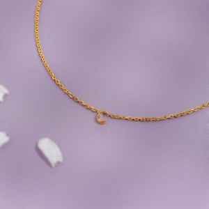 Collar con inicial de plata 925 para ella, joyería delicada para uso diario, colgante minimalista con letra, collar con nombre personalizado para regalo. - Product Image 3