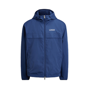 Veste à capuche Glenmoor personnalisée de qualité supérieure, coupe-vent léger pour homme, vêtements techniques de luxe OEM ODM, veste de mode printemps - Product Image 3