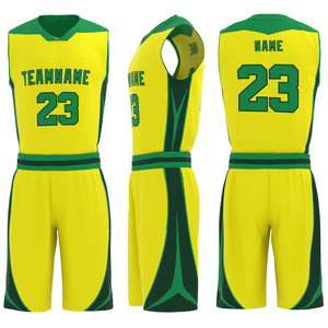 Ensemble de maillots de basket-ball personnalisés par sublimation, créez votre propre design avec le nom et le numéro de votre équipe, maille respirante, entraînement universitaire - Product Image 4