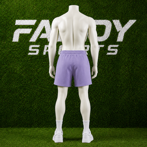 Shorts de survêtement en coton personnalisés pour hommes et femmes, avec cordon de serrage, taille élastique, décontractés, pour l'été, sport, jogging, en molleton, avec poches - Product Image 3
