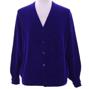 Modern Monochrome Casual Women's Sweaters <b>Cardigan</b> <b>Long</b> Sleeve Cropped Wool/Acrylic Embroidery Front Button Quick Dry - Product Image 2