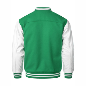 Custom Cool Style Striped Breathable Varsity Jackets Baseball Varsity Jackets for <b>Men</b> Letter Baseball winter jacket - Product Image 3