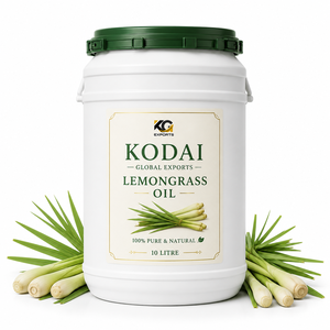 Aceite Esencial de Limoncillo de Tamil Nadu 100% Puro y Natural de Primera Calidad, Destilado al Vapor, para Aromaterapia y Cuidado Facial, Kodai Global Export - Product Image 1