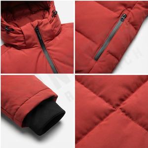 Veste matelassée d'hiver imperméable de haute qualité en nylon et polyester, doublure avant en fibre de bambou, style motard, fabriquée au Pakistan - Product Image 4