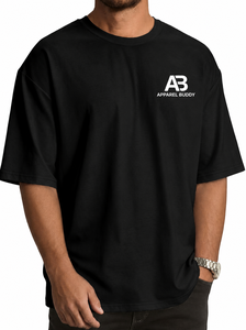 Camiseta de Manga Corta Casual para Hombre, Marca AMY, 100% Algodón, Corte Regular, Bordado Frontal, Lisa, Personalizable con Logotipo, Transpirable, Venta al Por Mayor - Product Image 2