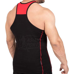 Camiseta sin Mangas Deportiva Casual para Hombre, Ropa de Gimnasio de Secado Rápido y Transpirable, Tela Elástica 100% Algodón para Rendimiento Físico - Product Image 5