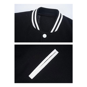 เสื้อแจ็คเก็ตวาร์ซิตี้ผู้ชาย แขนหนังเทียม แจ็คเก็ตเบสบอลสไตล์ Letterman สำหรับเด็กผู้ชาย เสื้อแจ็คเก็ตแฟชั่นลำลองแนวสตรีท สวมใส่สบาย - Product Image 5