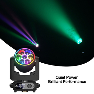 SHEHDS 7×40W RGBLAC Bee Eye Wash Light DMX512 Zoom Moving Head Stage Light para Solución de Iluminación de Discotecas - Product Image 1