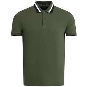 Polo de sport pour homme en jersey polyester léger, séchage rapide, haute qualité, avec boutons. - Product Image 5