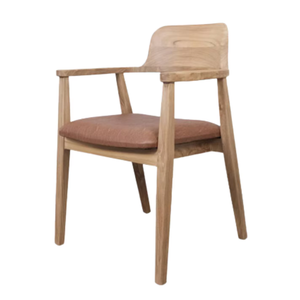 เก้าอี้รับประทานอาหารไม้เนื้อแข็ง Xillo Modern สำหรับระเบียงกลางแจ้งและสภาพแวดล้อมรีสอร์ท ออกแบบมาเพื่อการใช้งานในโครงการเชิงพาณิชย์ - Product Image 3