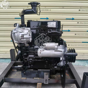Ensemble Moteur Diesel Mitsubishi L3E 3 Cylindres pour Excavatrice, Pièces de Rechange pour Engins de Construction, Origine Chine, Sans Garantie - Product Image 4