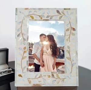 Nuevo Marco de Fotos Moderno Personalizado con Incrustaciones de Madreperla - Product Image 4