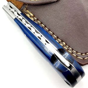 Cuchillo Plegable de Acero de Damasco Hecho a Mano OEM de 5 Pulgadas, de Alta Calidad, al por Mayor, a Bajo Precio, de Tendencia - Product Image 6