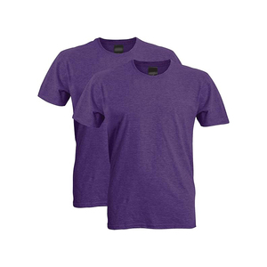 T-shirt en coton biologique en gros, tee-shirt vierge durable certifié GOTS, impression écologique, logo personnalisé, t-shirt unisexe - Product Image 3