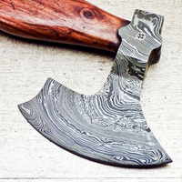 Hache de survie artisanale en acier Damas, manche en bois de rose, forgée sur mesure, qualité industrielle, 20 pouces, vente en gros