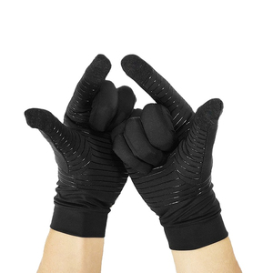 Gants de course, de cyclisme et de course à pied chauds et thermiques en polaire avec écran tactile, antidérapants, en gel de silicone personnalisé, très demandés - Product Image 3