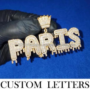 Pendentif Couronne Hip Hop « CCEO » avec Diamant de Laboratoire – Collier Chaîne Hip Hop et Bijoux Diamantés - Product Image 3