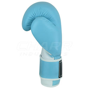 Guantes de Boxeo de Cuero con Correa de Muñeca Ajustable y Cierre de Gancho y Bucle para un Soporte Seguro Durante el Entrenamiento, de Alto Rendimiento para Gimnasio - Product Image 5