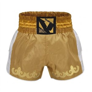 กางเกงมวย MMA สีดำส้ม ระบายอากาศได้ดี ดีไซน์ปักลาย แห้งเร็ว สำหรับผู้ใหญ่ ใส่ได้ทั้งชายและหญิง ชุดศิลปะการต่อสู้ - Product Image 5
