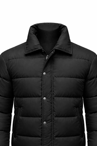 Blouson Bomber Unisexe en Polyester Mat Nylon Imperméable et Coupe-Vent de Haute Qualité 300 Grammes avec Logo Imprimé Personnalisé et Panneau Matelassé - Product Image 2