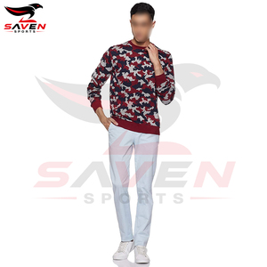 Sudadera Deportiva Personalizada al por Mayor para Hombre, Sudadera de Entrenamiento Atlético, Transpirable, de Felpa, con Cuello Redondo, para Gimnasio - Product Image 3