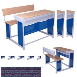 Poste de travail commercial BFPL SB 102, panneau pré-laminé de 17 mm et structure en acier perforé CRCA, mobilier - Product Image 6