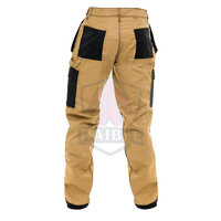 Pantalon de travail professionnel respirant haute visibilité en sergé de coton durable certifié CE pour homme, idéal pour l'atelier industriel