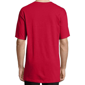 Customizable Solid Color 100% Cotton O-Neck <b>Short</b> <b>Sleeve</b> Loose Fit Quick Dry Casual <b>Men's</b> T-<b>Shirts</b> Letter Pattern 300g Fabric - Product Image 2