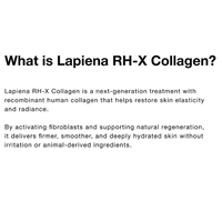 Sérum Avancé Lapiena RH Collagène Liquide Visage Acide Hyaluronique Niacinamide Glutathion Acide Tranexamique Types I & III 2.5ml Peau