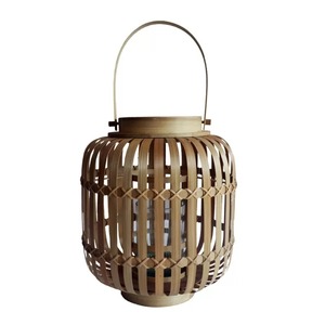 Wholesale Bamboo <b>Rattan</b> <b>Lantern</b> Handmade Candle Holder for Wedding Decoration - Product Image 2