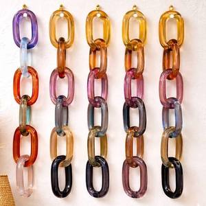 Decoración de Pared con Cadena de Resina Hecha a Mano, Arte Indio Exótico EIA-M-83, Forma y Color Personalizados, Regalo de Boda y Decoración del Hogar - Product Image 5