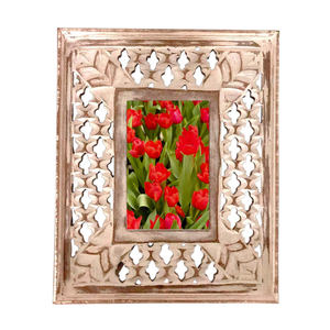 Cadre photo en bois massif design, artisanat haut de gamme, présentoir de table pour salon, bureau, décoration intérieure élégante et raffinée - Product Image 3