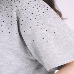 Camisetas Deportivas para Mujer, Nueva Colección, Personalizadas, de Alta Calidad, Tallas Grandes, Transpirables, de Algodón/Fibra de Bambú, Secado Rápido, Hombros Caídos - Product Image 3